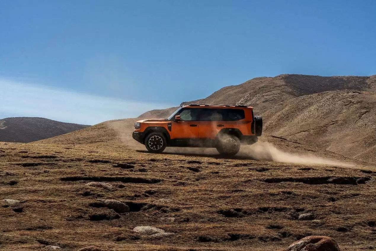 捷途纵横G700内饰展示