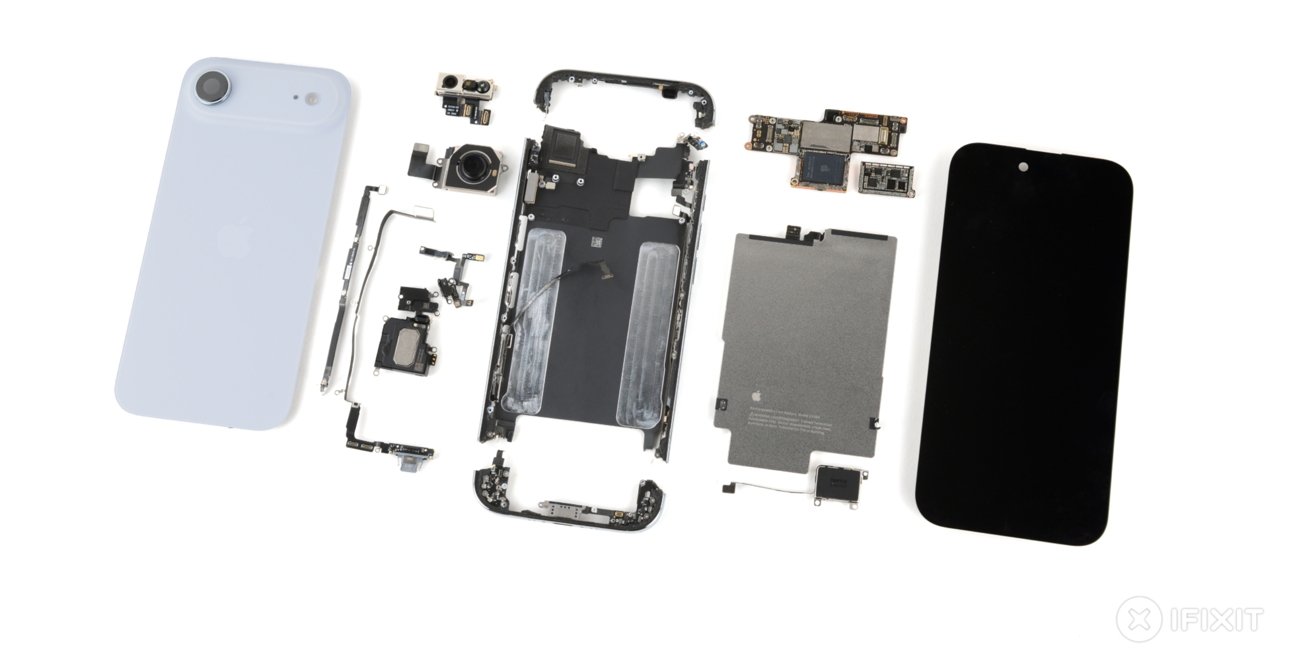 iPhone Air拆解报告:iFixit揭秘苹果结构优化带来超薄设计