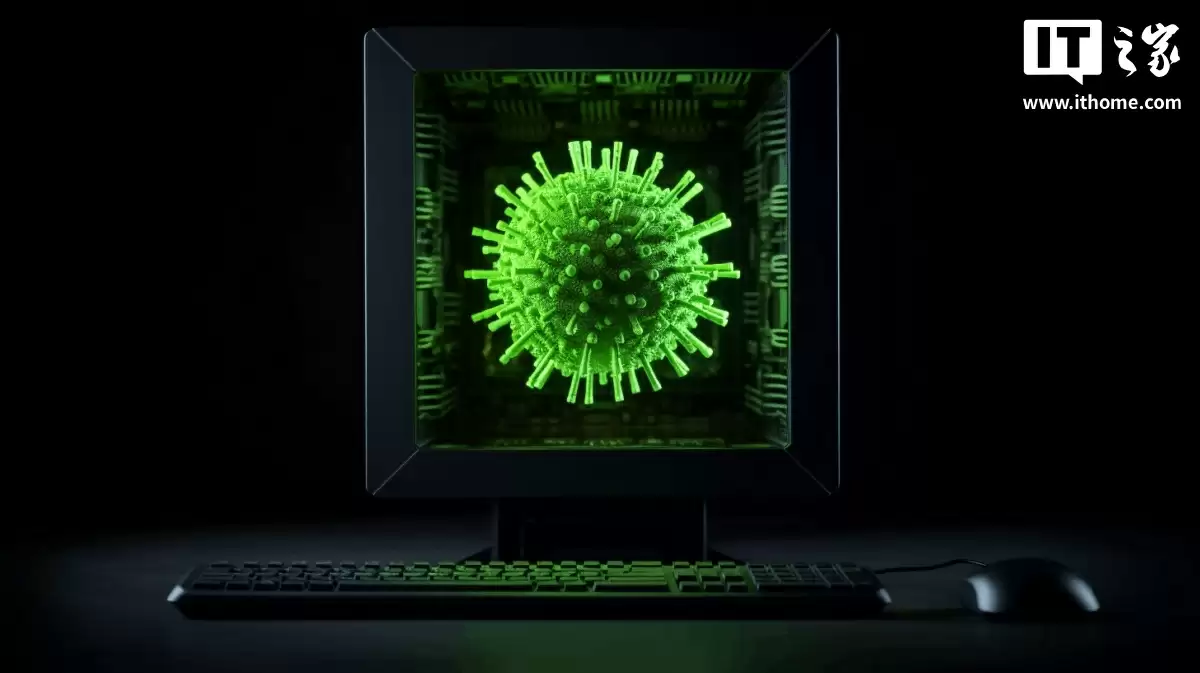 AI设计病毒示意图