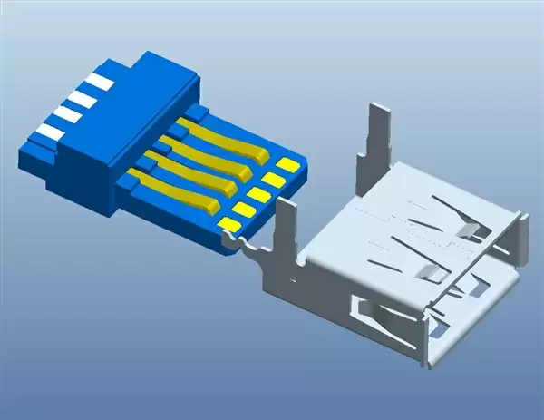 USB接口结构对比