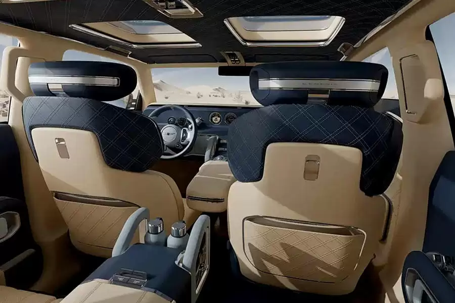 捷尼赛思新车内饰设计