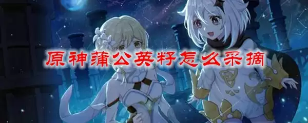 原神蒲公英籽采集技巧