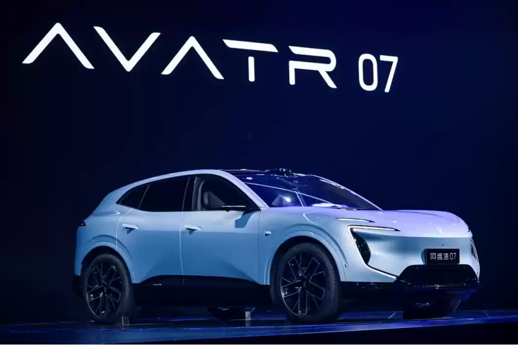 阿维塔07新车展示