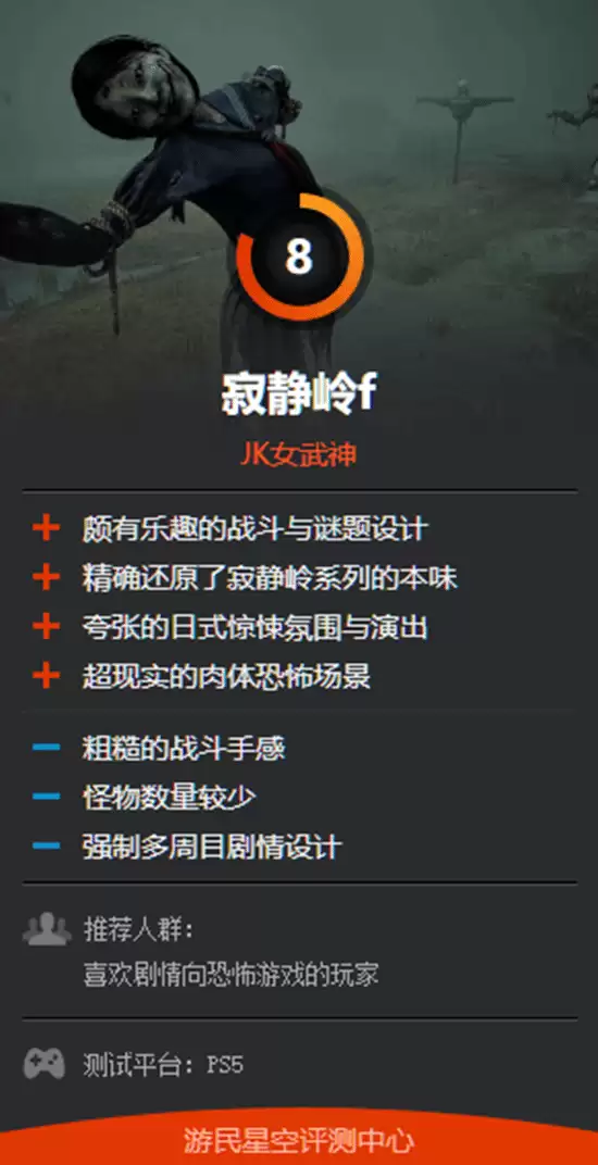 寂静岭f上线游民商城，媒体高分好评如潮