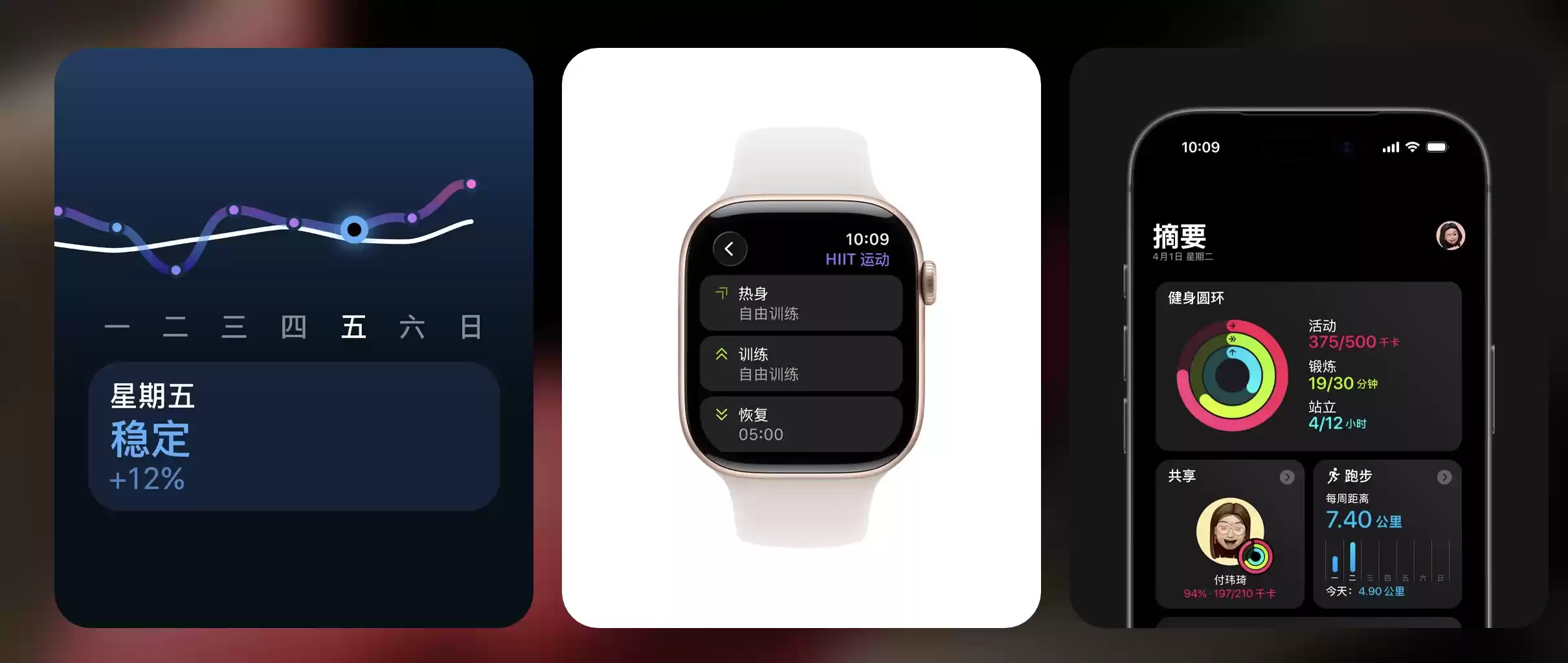 智能手表功能对比