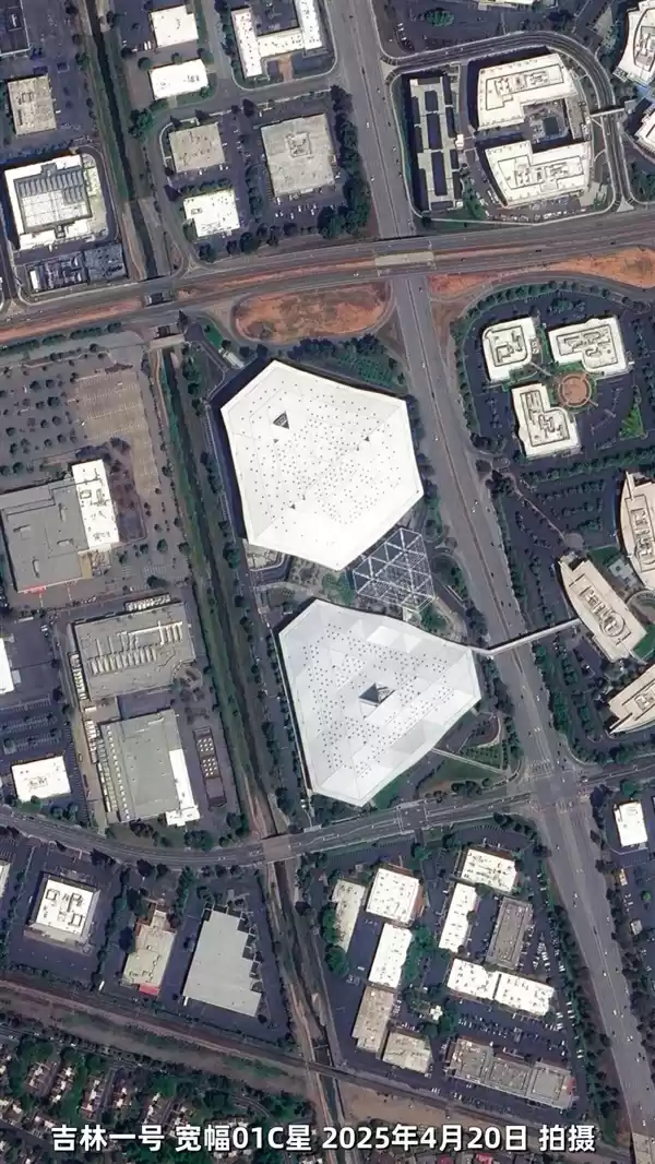 NVIDIA总部航拍图