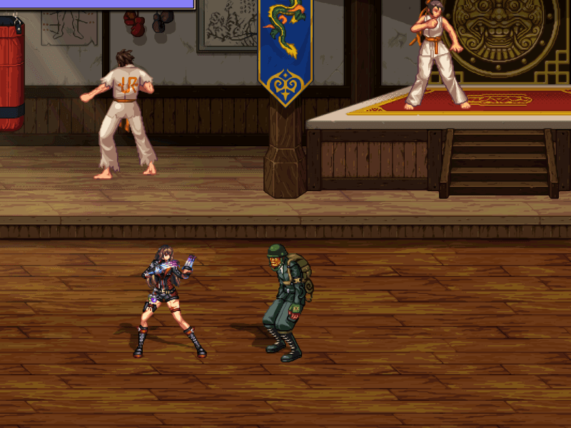 优化后的连段攻击动画