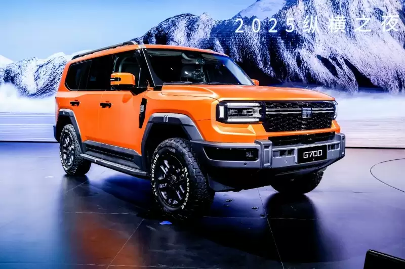 纵横G700越野展示