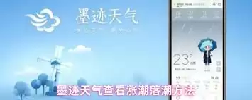 潮汐观测示意图