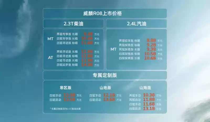 威麟R08发布会现场