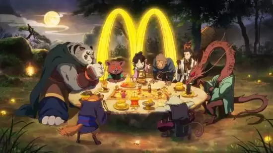 黑神话：悟空携手麦当劳开启联动，动画短片如月而至金拱门上线