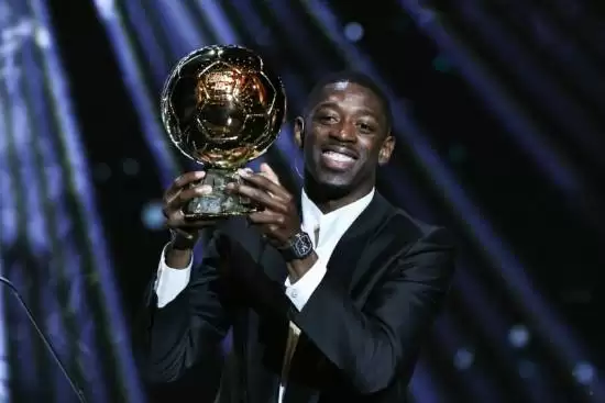 登贝莱加冕2025金球奖,巴黎圣日耳曼成大赢家