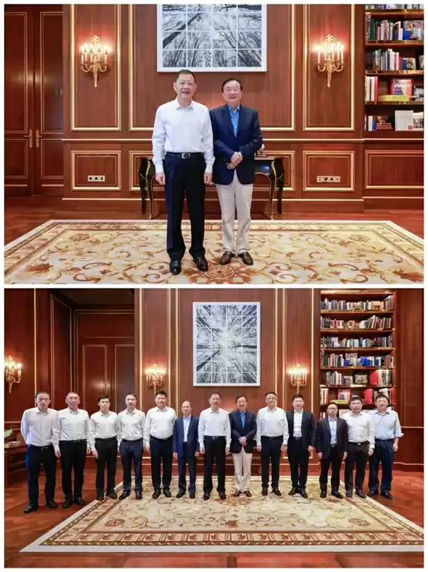 东风汽车与华为高层会谈