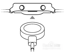 华为手表反向充电示意图