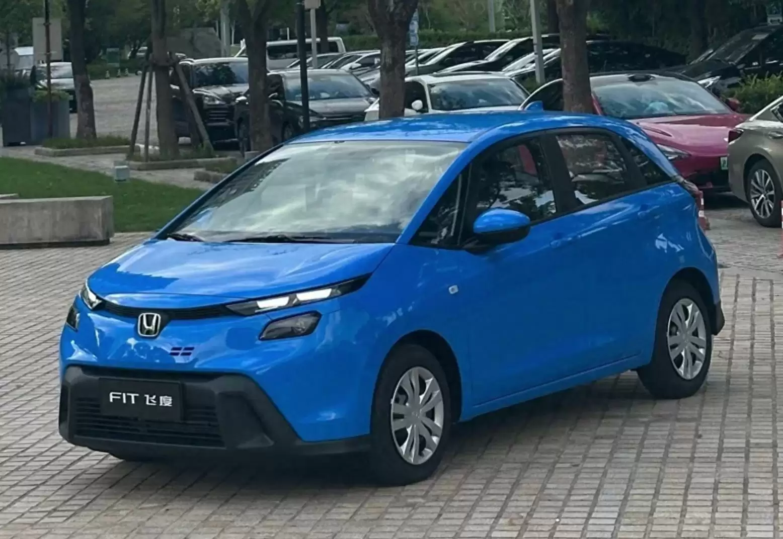 前脸大变样,新款广汽本田飞度实车曝光