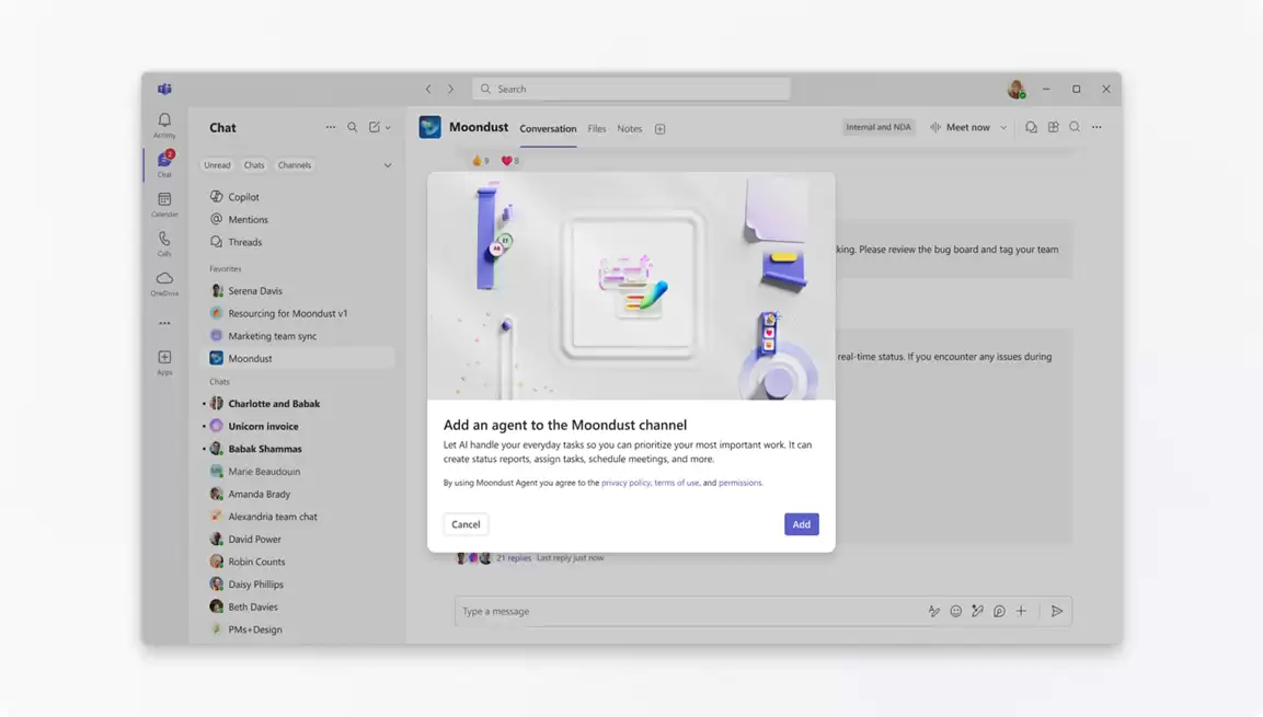 提升团队执行力:微软 Teams 公测 Channel Agent,AI 生成报告、追踪任务