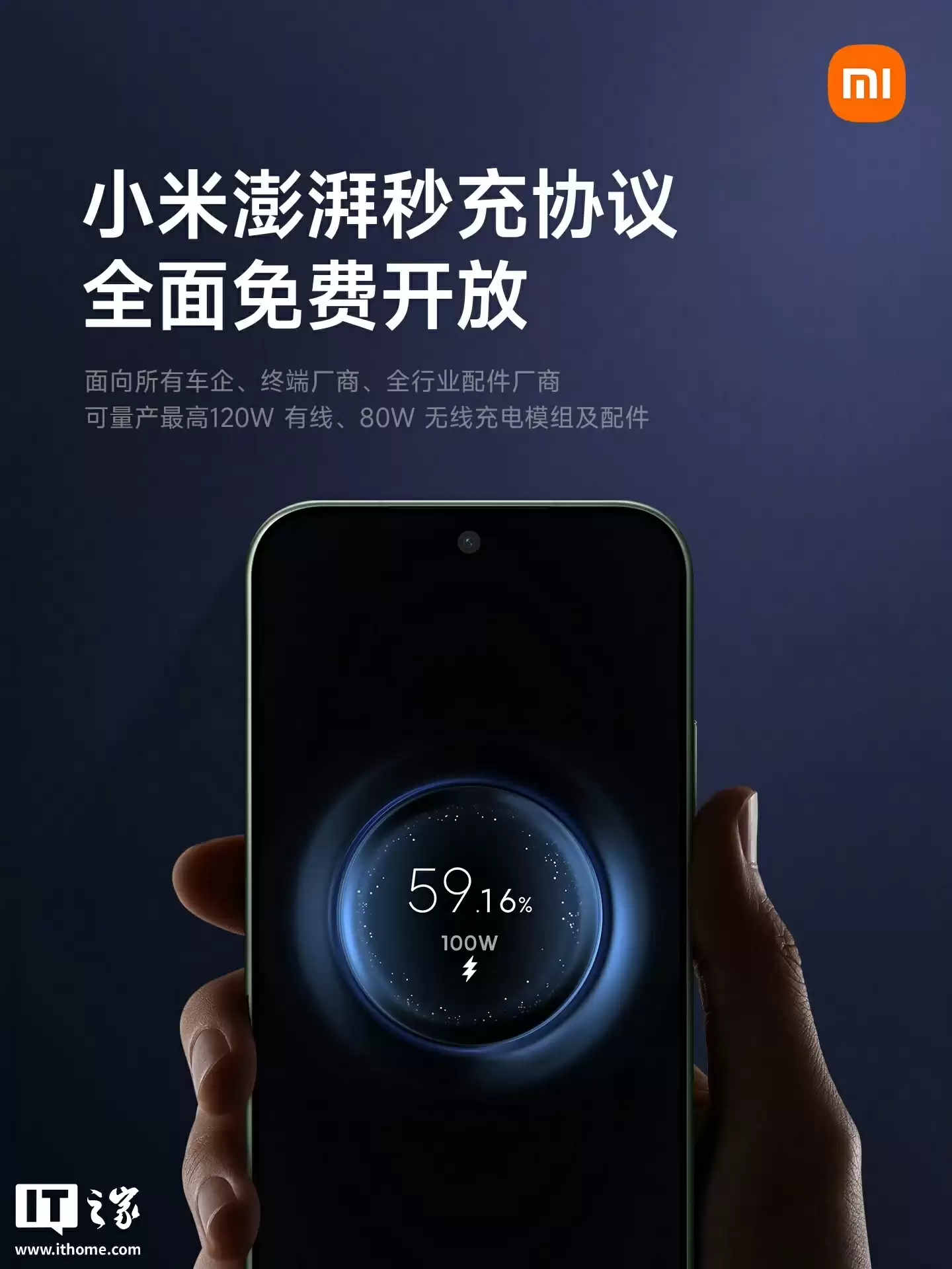 小米澎湃秒充协议开放