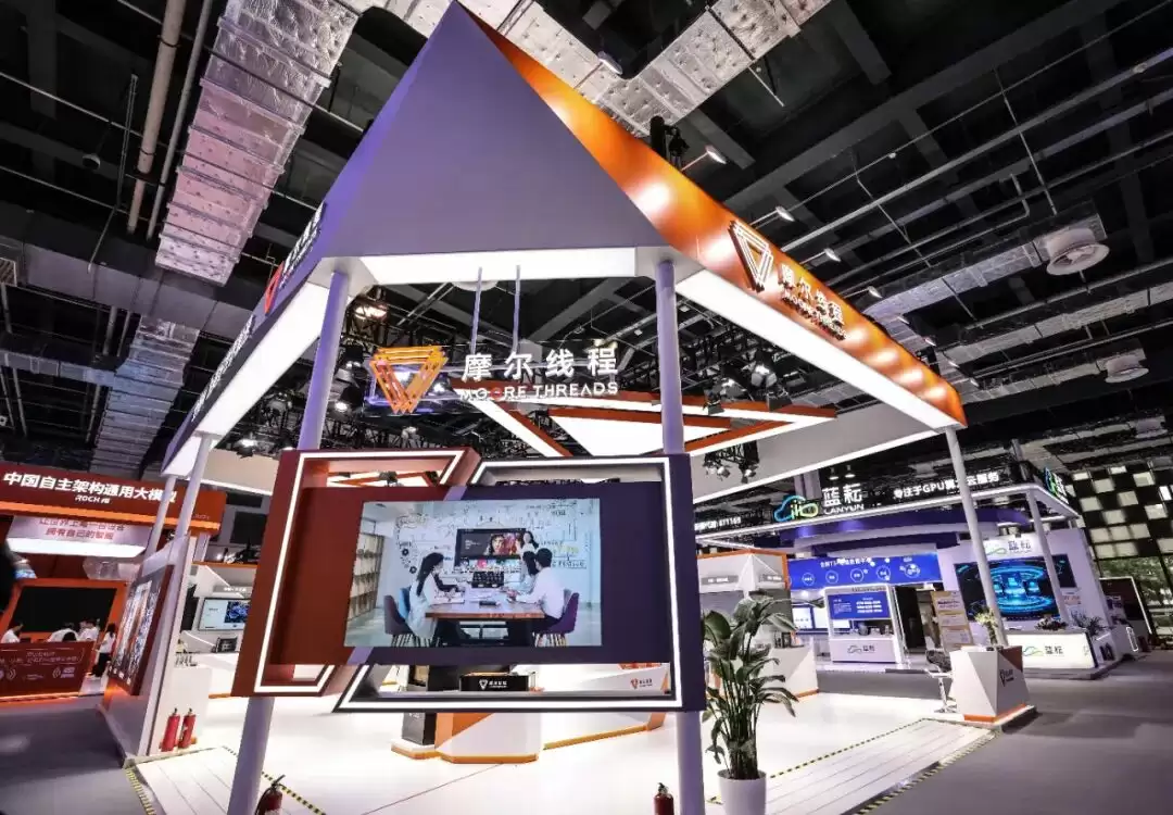 摩尔线程概念股表现