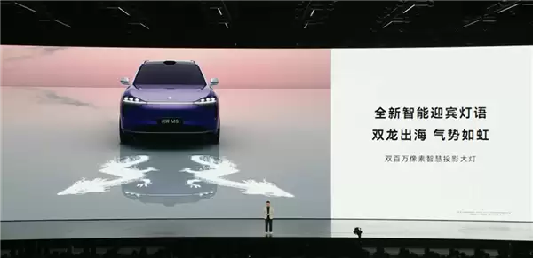 指尖一捏自动开关门！问界M9银镜紫新增手表、手势开关门