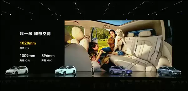 余承东：尚界H5的乘员舱空间