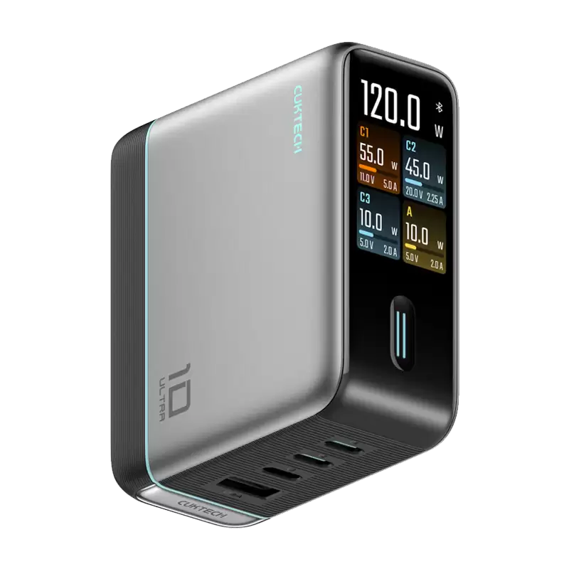 支持 iPhone 17 全系快充：酷态科 10 号超级电能充 Ultra 199 → 141 元直降