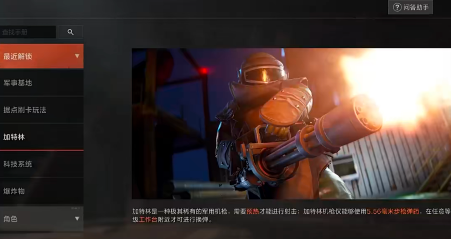 加特林武器图