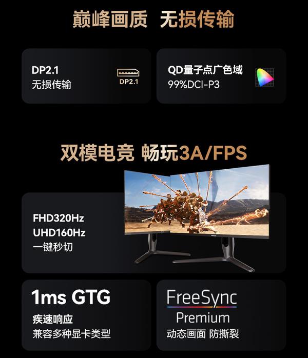广色域显示效果对比