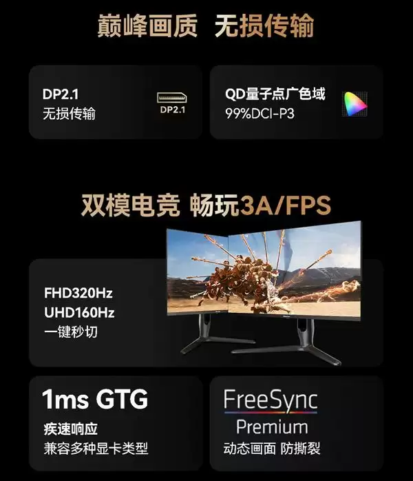 广色域显示效果对比