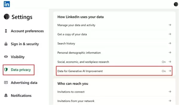 微软旗下领英：将默认使用用户数据训练AI模型！