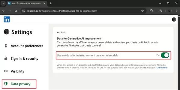 微软旗下领英：将默认使用用户数据训练AI模型！