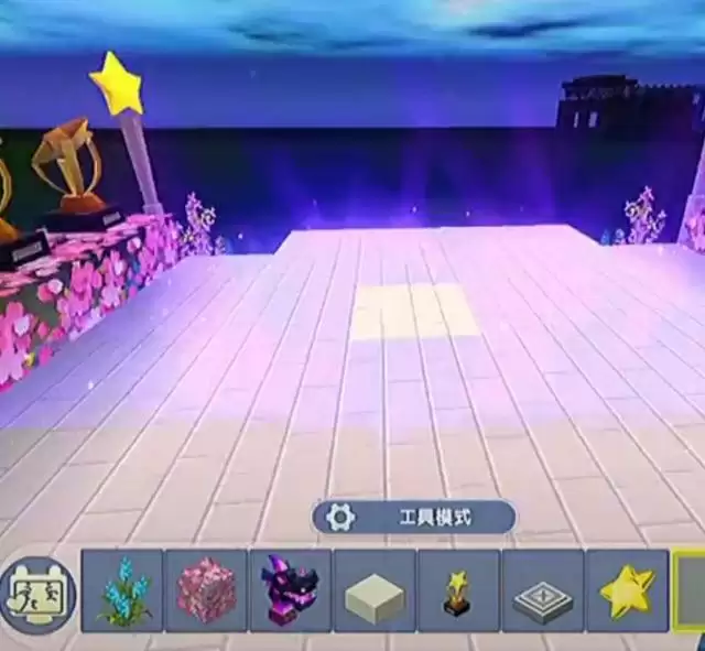 迷你世界星光舞台怎么建