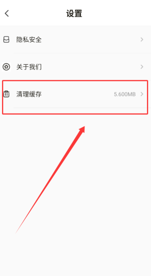 执行缓存清理操作