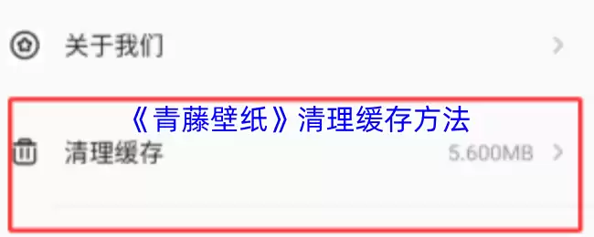 系统设置中的清理方法