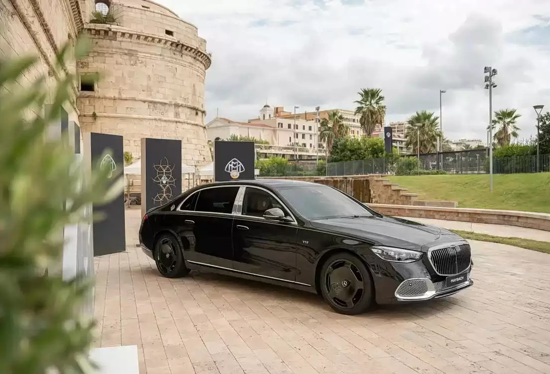 迈巴赫内饰细节