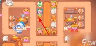 防御塔布局示意图