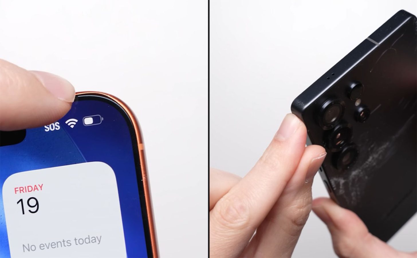 iPhone 17 Pro Max对拼三星S25 Ultra：实测哪款更抗摔