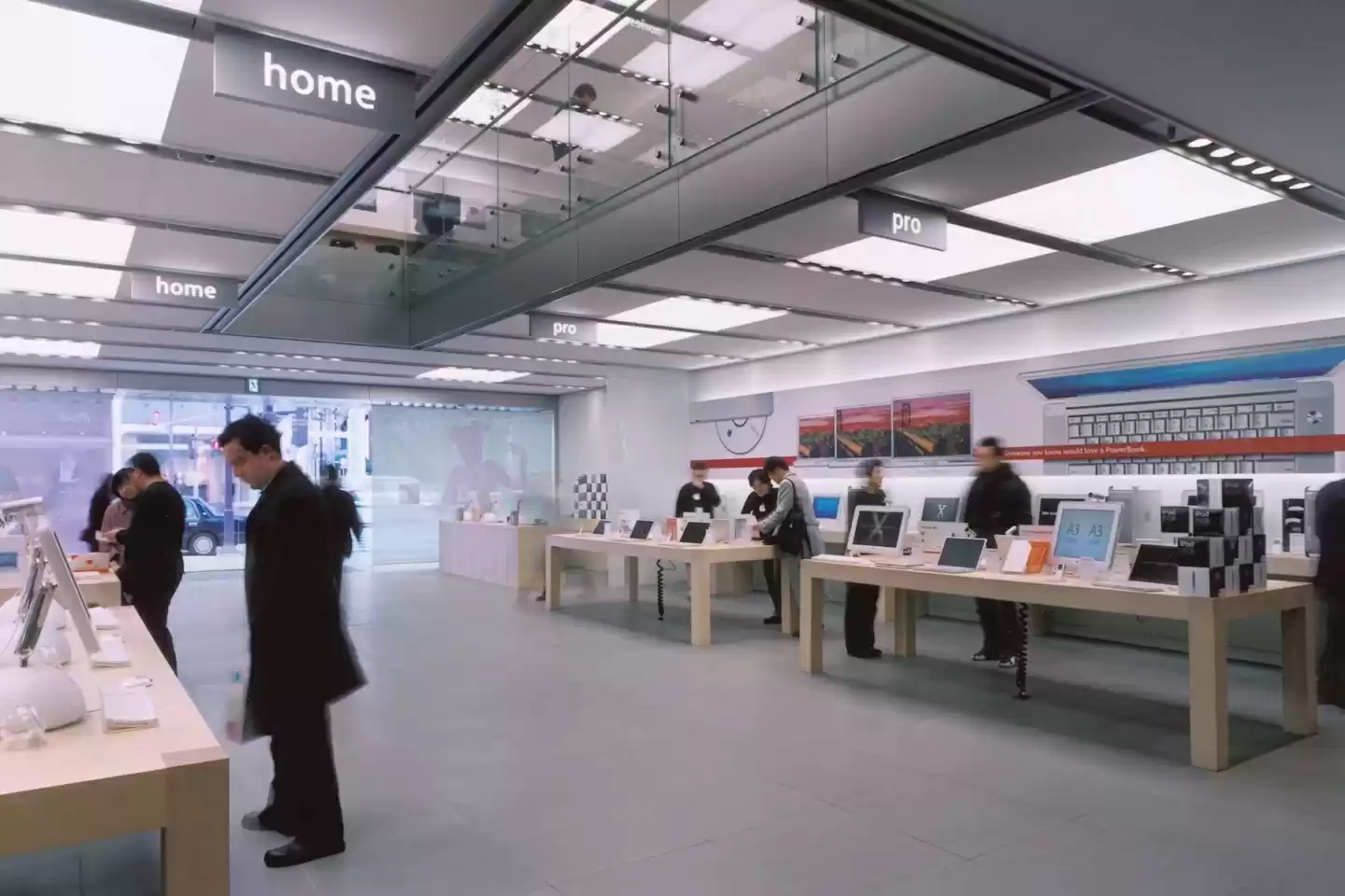 美国境外首店:苹果日本银座店旧照