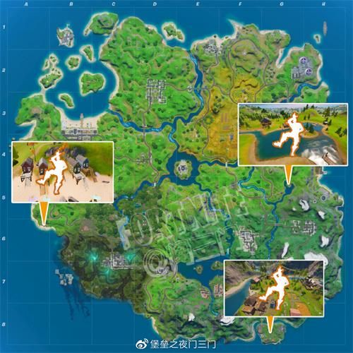《堡垒之夜》鳕鱼营地出租屋舞蹈任务位置攻略