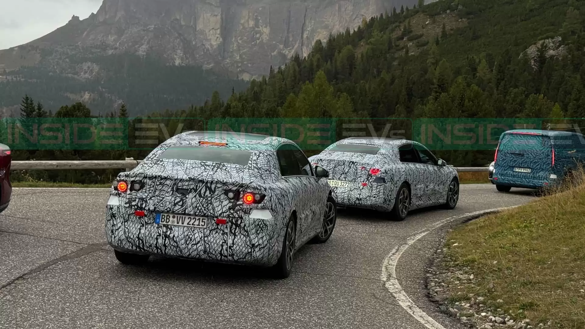 梅赛德斯-奔驰纯电C级路试