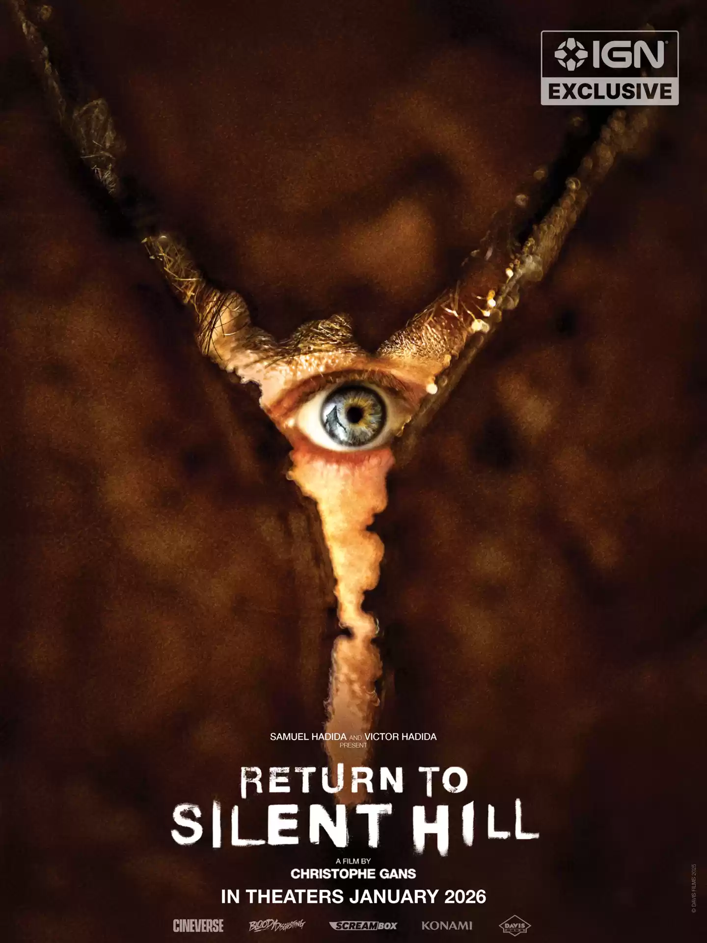 电影《重返寂静岭》首张国际海报曝光,2026