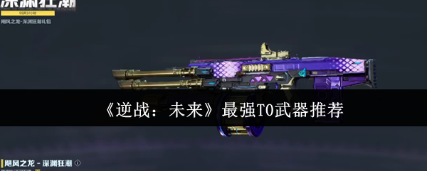 未来版本T0武器分析：这些神器值得优先培养