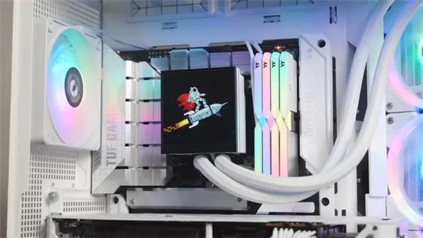 Tt MagFloe Ultra水冷屏加入AI，支持自定义背景设置