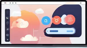 桌面百度截图功能界面