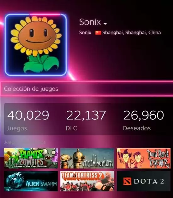 首位Steam库存破四万玩家出炉！来自中国：账号值美国一套房