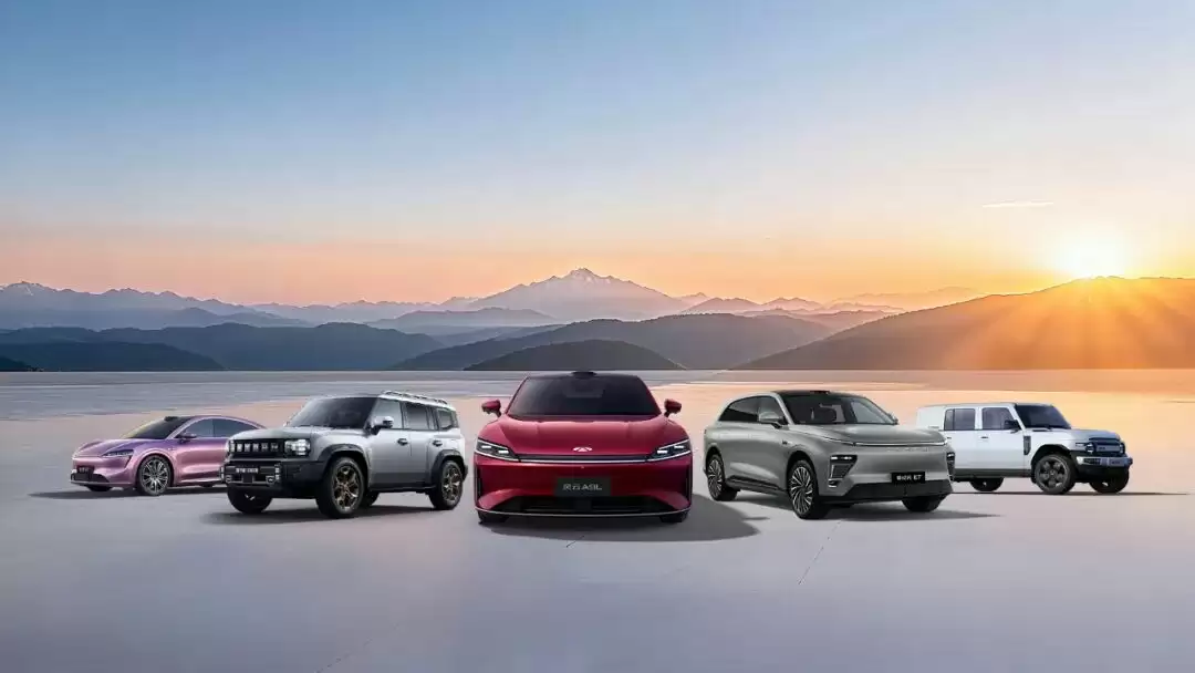 奇瑞汽车产品阵容