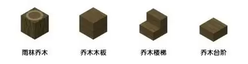 雨林乔木制作物品