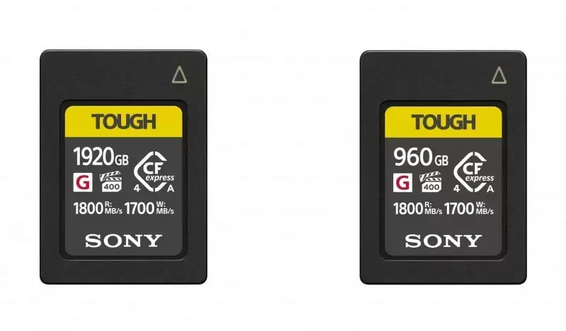 索尼发布CFexpress 4.0 高速大容量存储卡 助力专业影像创作