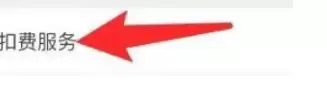 扣费服务入口