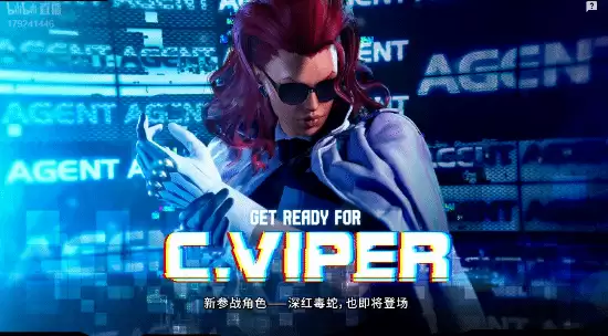 街头霸王6新角色深红毒蛇实机演示曝光