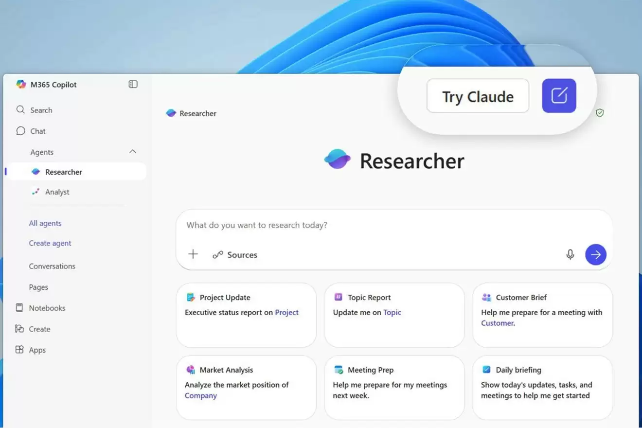 微软引入Anthropic模型扩展Copilot多AI支持